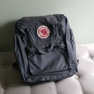 Fjallraven Kanken backpack, grey